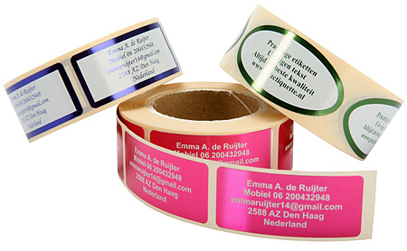 250 folie-etiketten